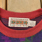 Vintage 1990s Rittenhouse Square Abstract Knit Crewneck Sweater Men's L