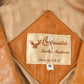 Vintage 1980s Continental Leather Western Vest Jacket Men's M
