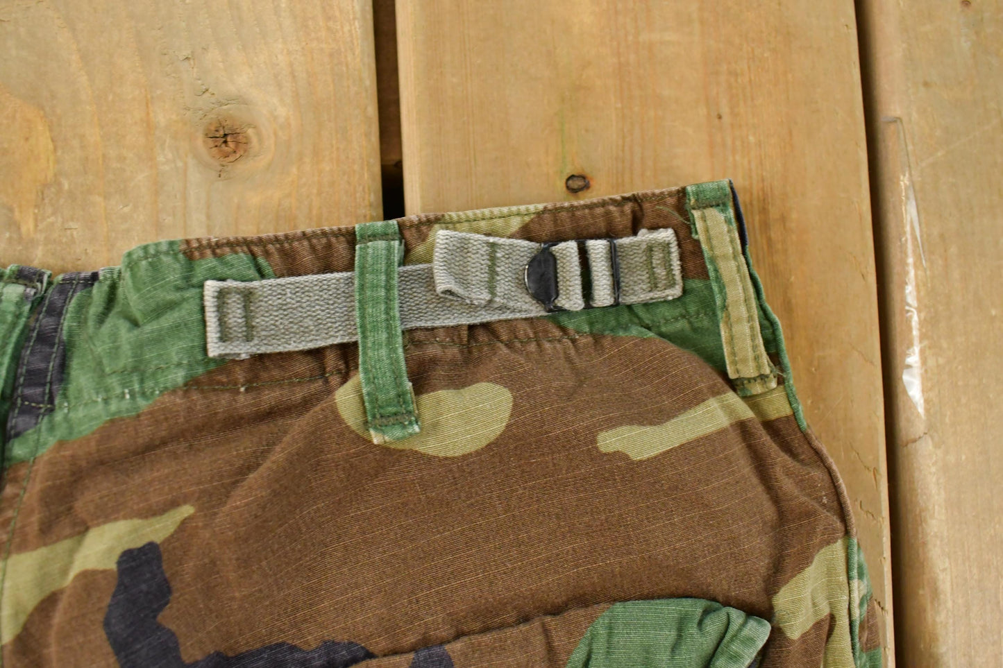 Vintage 2000s Army Military Woodland Camo Cargo Pants Men's Small