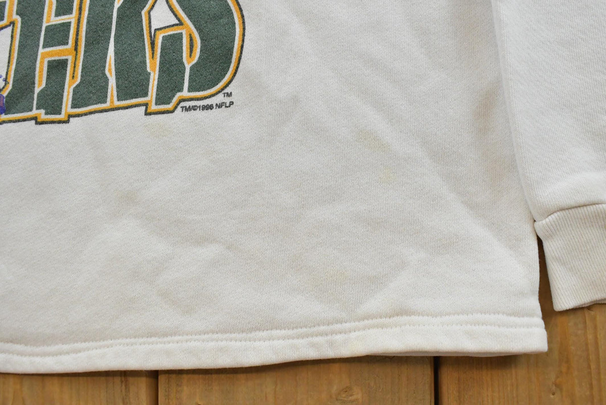 Vintage 1997 Green Bay Packers NFL Crewneck Sweatshirt Men's M