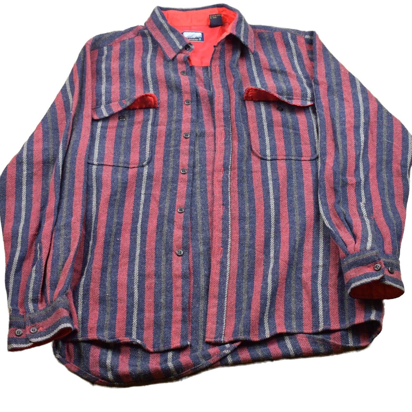 Vintage 1990s Fieldmaster Lined Button Up Shirt Men's Large