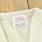 True Vintage 1970s Deadstock Fall River Knitting Mills Peruvian Alpaca Wool Knit Button Up Cardigan Sweater Men's S / 70s Streetwear