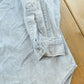 Vintage 1990s Faded Levis Red Tab Denim Button Up Shirt Men's L