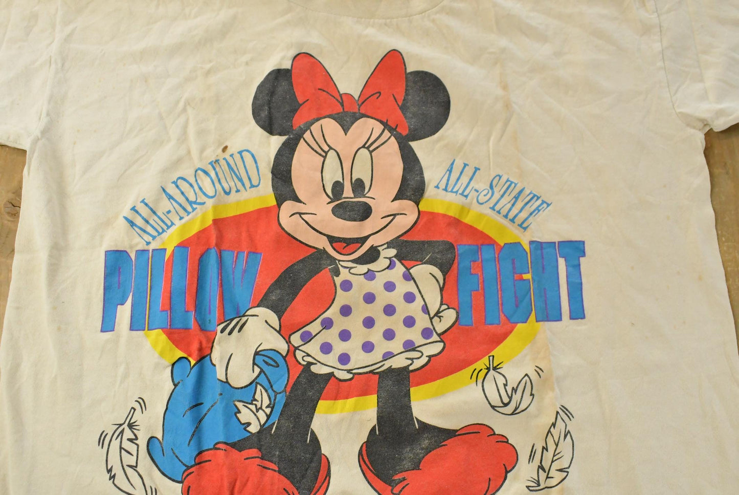 Vintage 1990s Disney Minnie Mouse Oversized Pyjamas Sleeping T-Shirt ONE SIZE