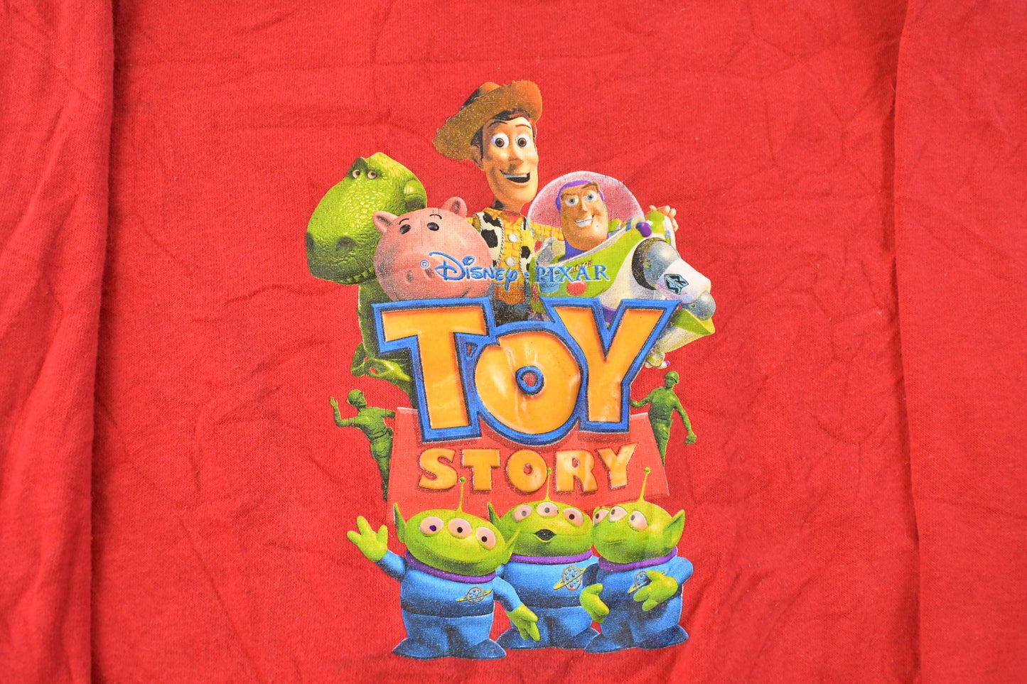 Vintage 1990s Toy Story Movie Promo Crewneck Sweatshirt Youth Large