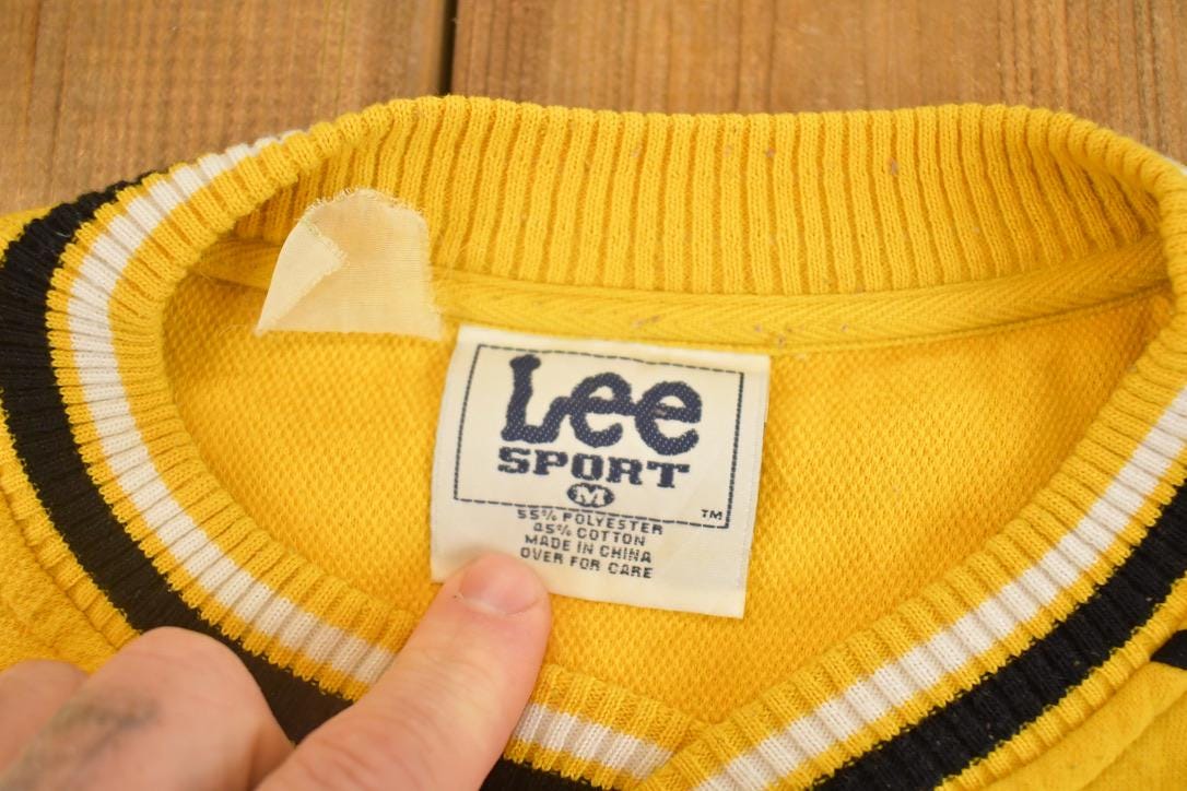 Vintage 1990s Pittsburgh Steelers Lee Sport Crewneck Sweatshirt Men's M
