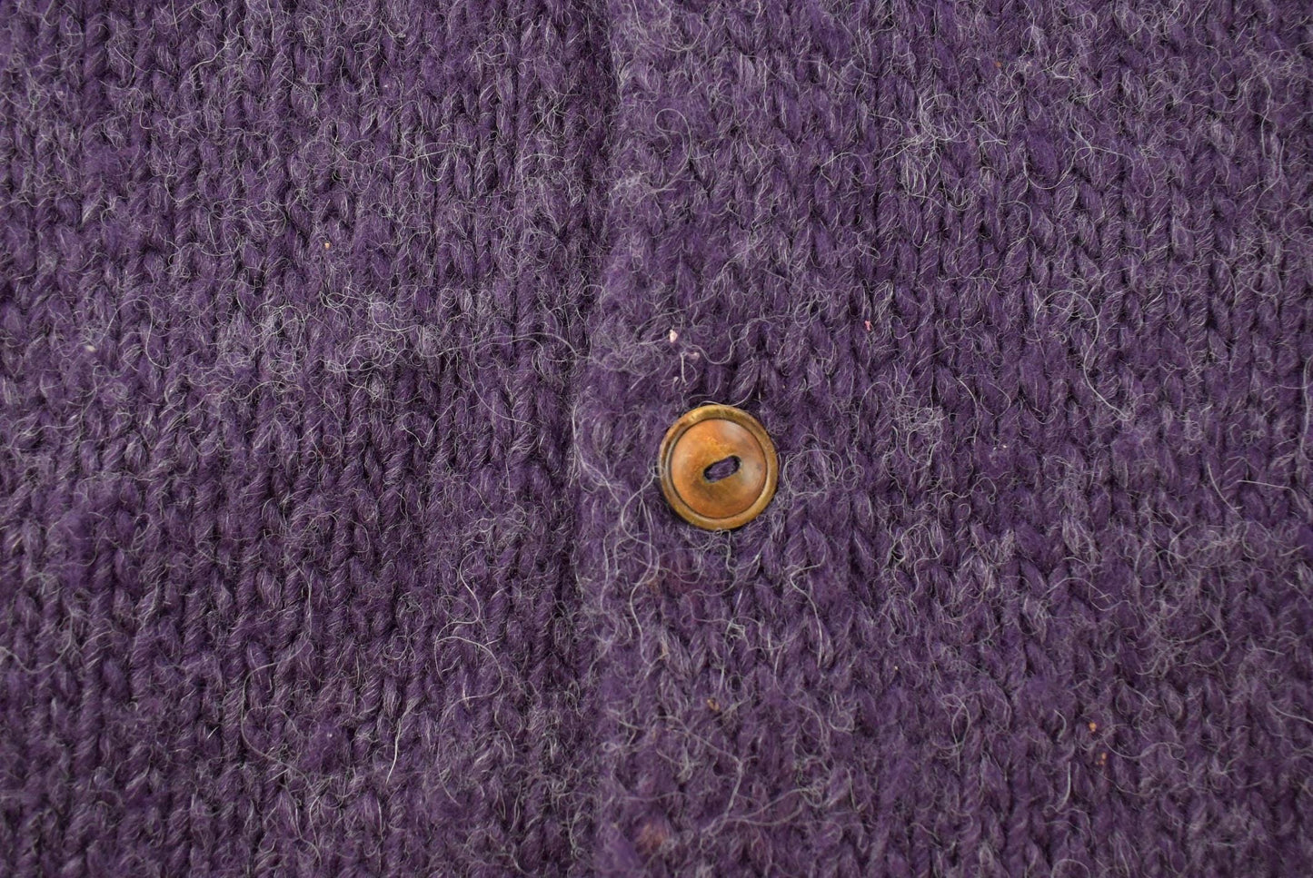 Vintage 1990s Polo Ralph Lauren Alpace Wool Hand Knit Cardigan Sweater Women's XL