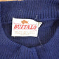 Vintage 1970s Buffalo Snowflake Knit Crewneck Sweater Mens M