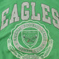 Vintage 1990s Philadelphia Eagles Kelly Green Crewneck Sweatshirt Men's XL
