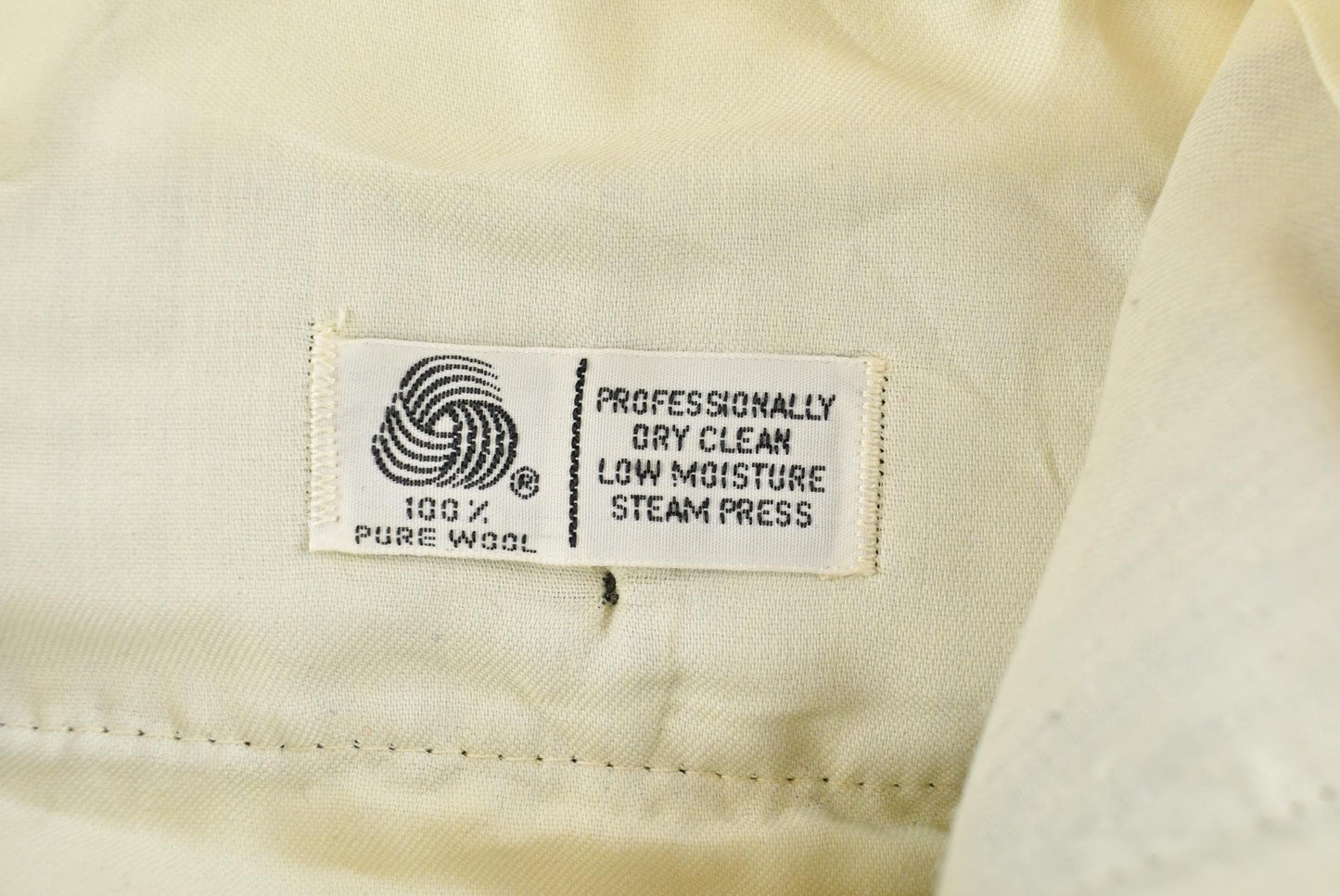 Vintage 1980s Plaid Wool Trousers Men's 36 x 29