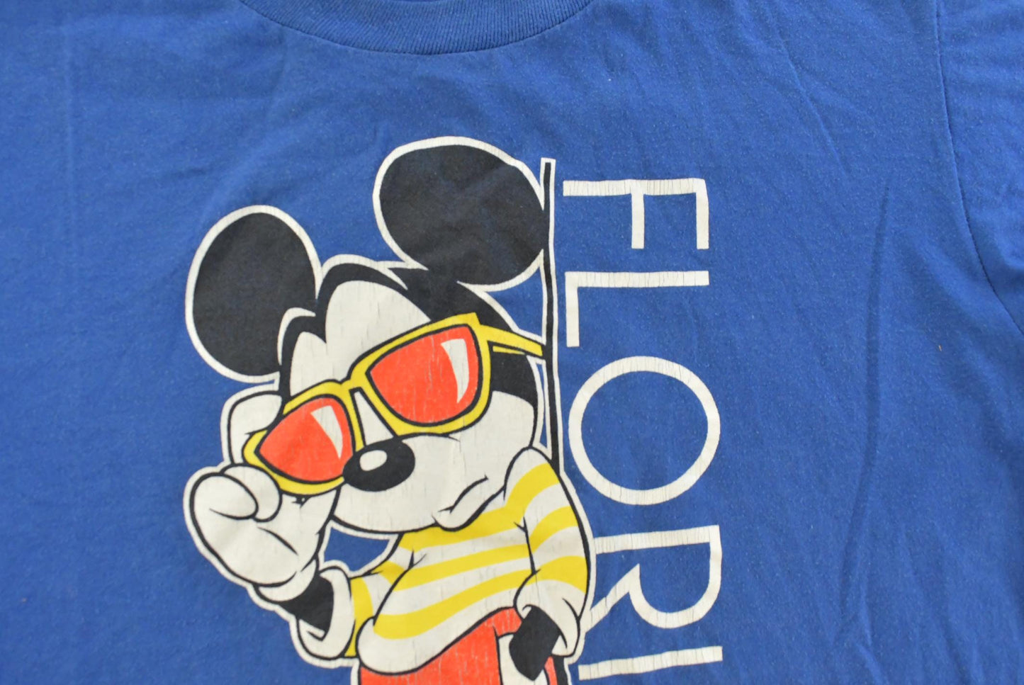 Vintage 1980s Mickey Mouse Florida T-Shirt Men's L