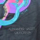 Vintage 1990s Chateau Souverain Cafe Alexander Valley California Promotional Wine Crewneck Sweatshirt Men's M Men's Large