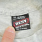 Vintage 1990s Cancer vs Christ Embroidered T-Shirt Mens L