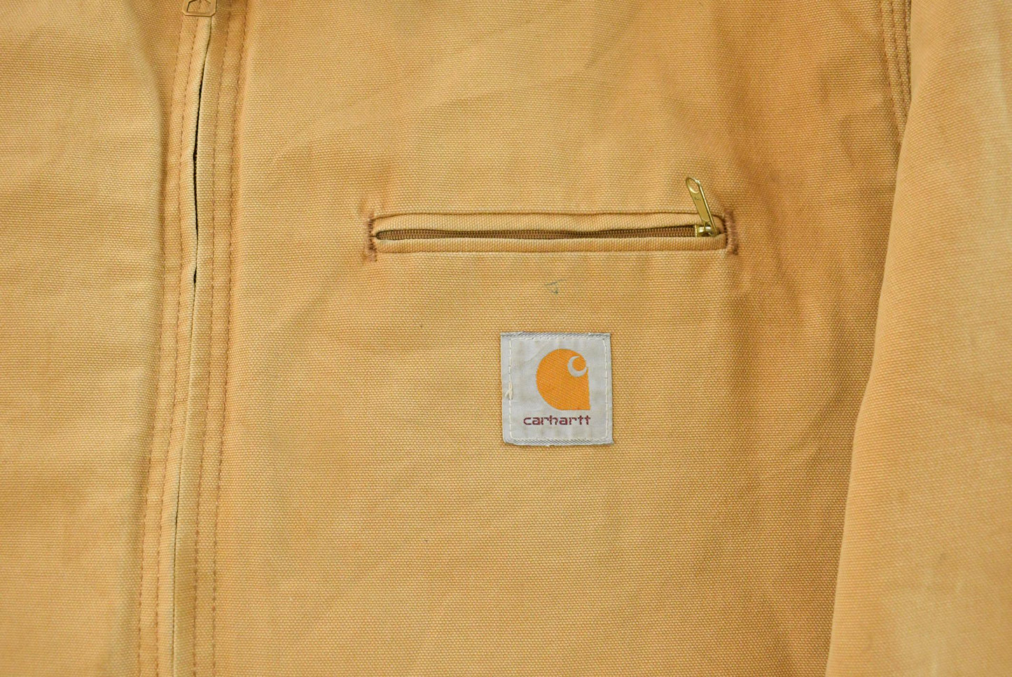 Vintage 1980s Carhartt Blanket Lined Detroit Jacket Men's 2XL