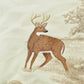 Vintage 1990s Embroidered Deer Crewneck Sweatshirt Men's XL / 90s Streetwear / Artisans / Made in USA / Animals / Hunting Outdoorsman