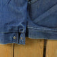 Vintage 1970s Wrangler Western Wear Blanket Lined Denim Jean Jacket Men's M