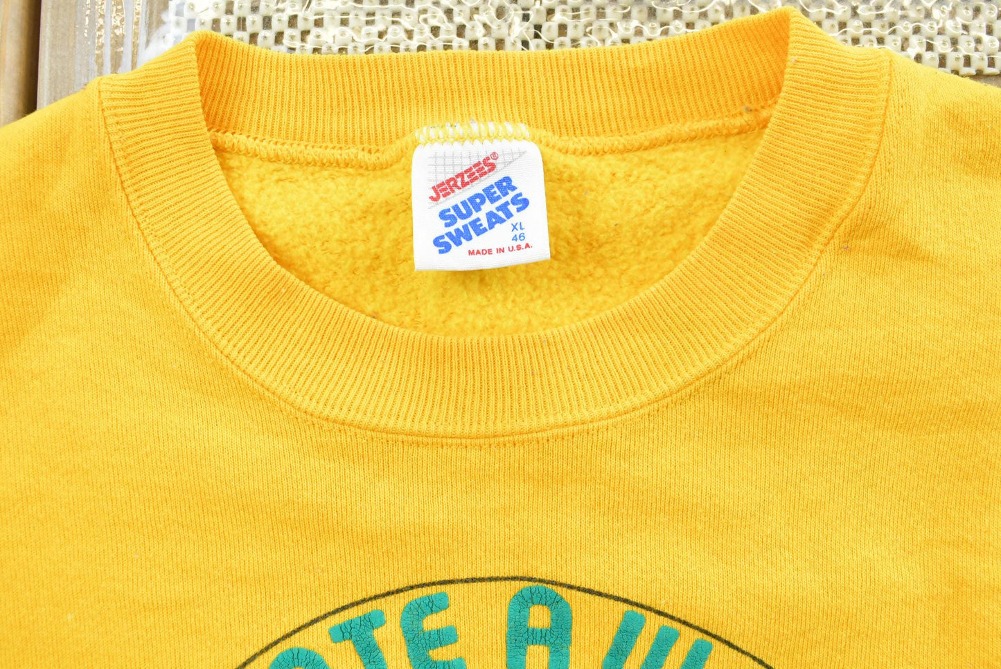 Vintage 1987 Educate A Woman Educate a Nation Feminism Crewneck Sweatshirt Men's L / Made in USA / 1980s Streetwear