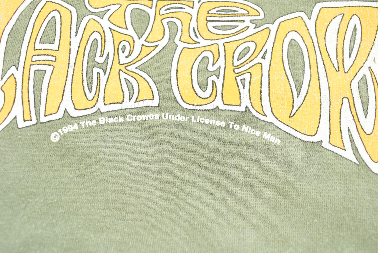 Vintage 1994 The Black Crowes High Graphic Band T-Shirt Mens