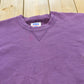 Vintage 1990s Russell Athletics Pro Cotton Purple Blank Reverse Weave Style Crewneck Sweatshirt Men's M