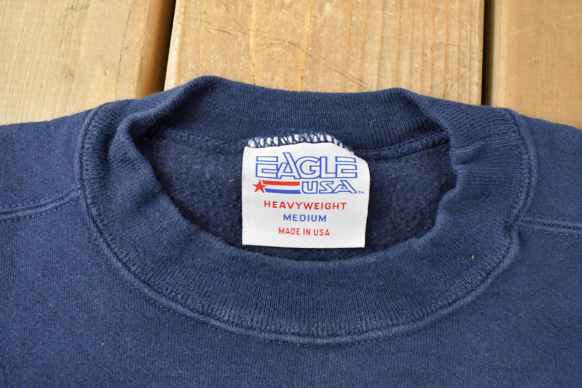 Vintage 1990s Veterans of Foreign Wars Crewneck Sweatshirt Men's Medium