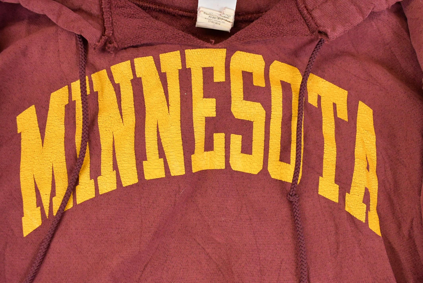 Vintage 1990s Champion Premium Reverse Weave University of Minnesota Hoodie Men's Large