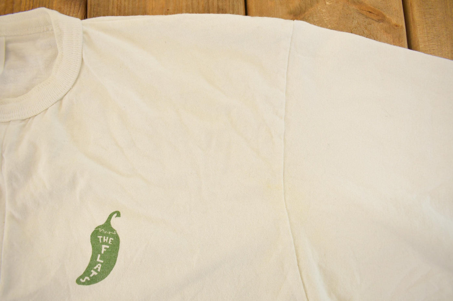 Vintage 1990's Tortilla Flats Rhode Island Promo Graphic Henley Long Sleeve T-Shirt Men's Large