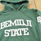 Vintage 1990s Bemidji State University Embroidered Collegiate Hoodie Sweatshirt Men's S