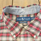 Vintage 1990s Ralph Lauren Plaid Button Up Flannel Shirt Mens XL