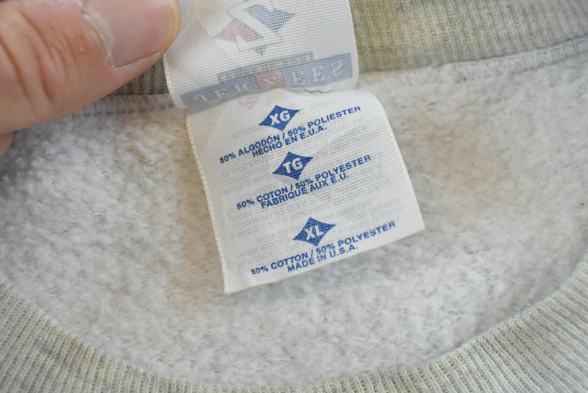 Vintage 1990s Jerzees Sports Illustrated XXL Crewneck Sweatshirt Men's L
