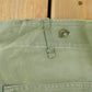 Vintage 1970s Military OG-107 Starched Sateen Fatigue Pants Men's 32 x 32