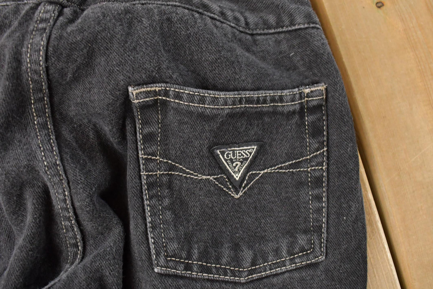 Vintage Y2K Guess Jeans Flare Bell Bottoms Low Rise Denim Jeans Women's 26 x 32