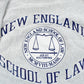 Vintage 1990s New England School of Law Champion Reverse Weave Crewneck Sweatshirt Men's Large