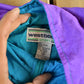 Vintage 1990s Westbound Sport Abstract Windbreaker Jacket Women's Medium