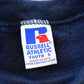Vintage 1990s Russell Athletic Risen Christ Embroidered Sweatshirt Youth S