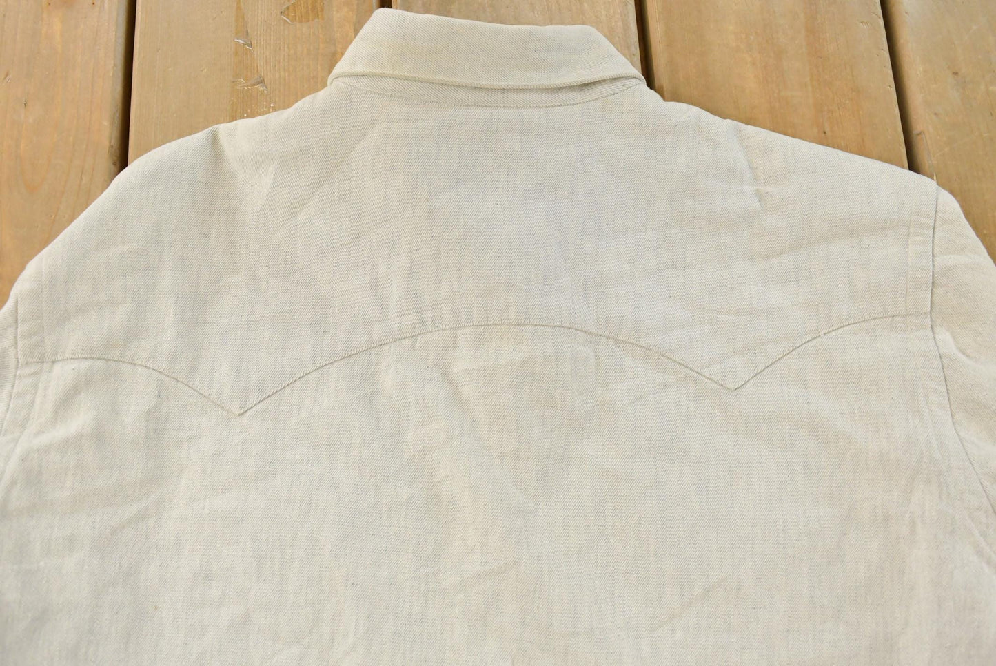Vintage 1990s Polo Ralph Lauren Cowboy Western Pearl Snap Shirt Men's M