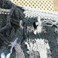 Vintage 1990s Petite Sophisticate 3D Textured Knit Sweater Women's L