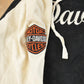 Vintage 2000s Harley Davidson Embroidered Full Zip Hoodie Sweatshirt Women's Medium