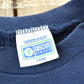 Vintage 1990s Discus Athletics Made In USA Basic Blank Blue Crewneck Sweatshirt Men's M