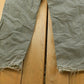 Vintage 2000s Carhartt Flannel Lined Green Work Jeans Men's 36 x 31
