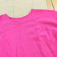Vintage 1990s Sportswear Blank Pink Crewneck Raglan Sweatshirt Men's M