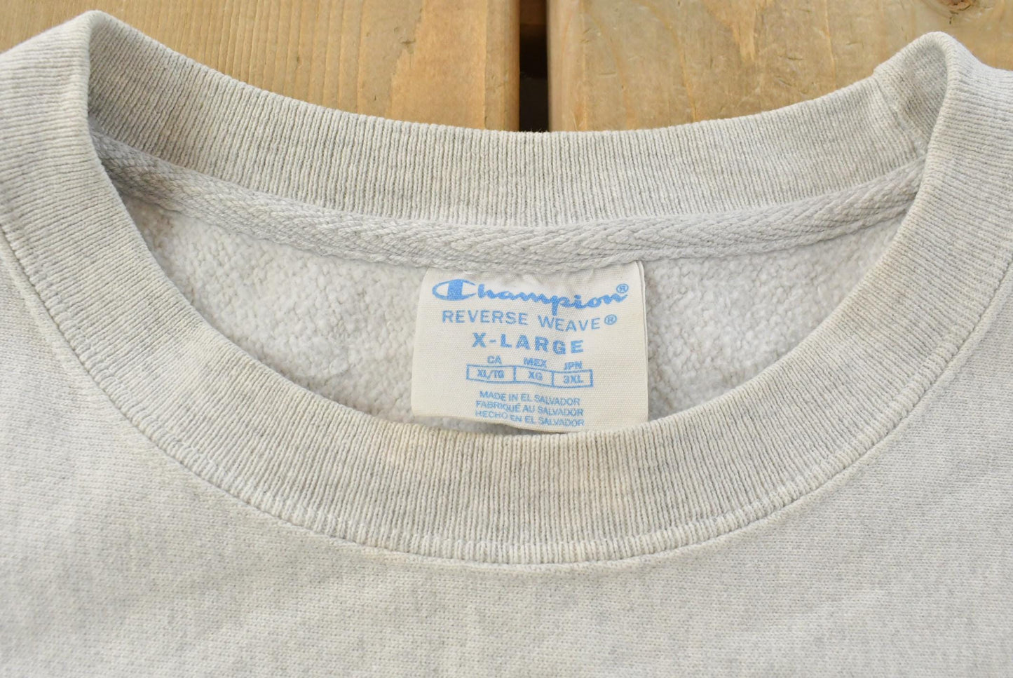 Vintage Y2K Champion UMASS Boston Reverse Weave Crewneck Sweatshirt Men's XL