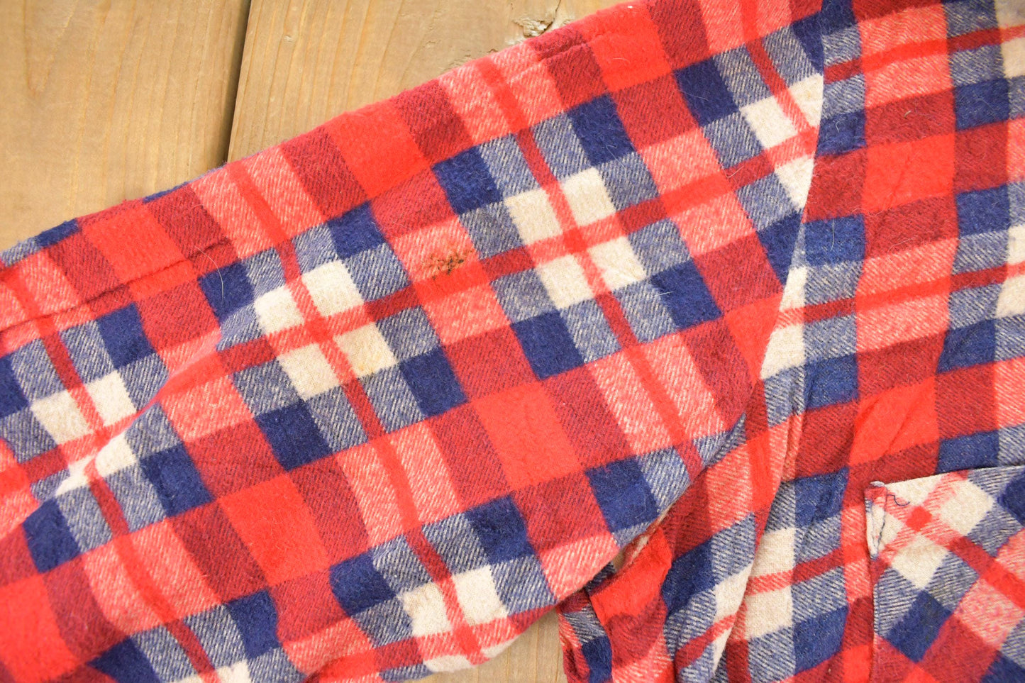 Vintage 1990's Timber Run Plaid Western Style Button Up Shirt Men's L