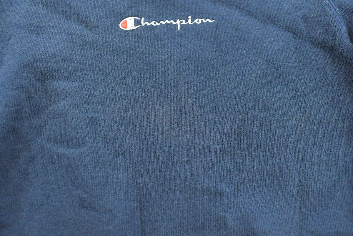 Vintage 1990s Champion Spellout Crewneck Sweatshirt Men's XL