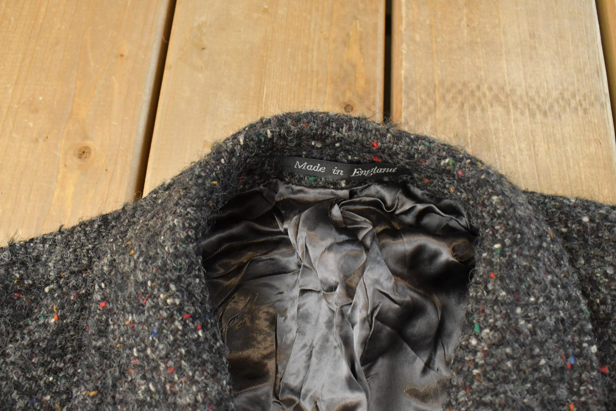 Vintage 1990s Kindler Wool Trench Coat Men's Large
