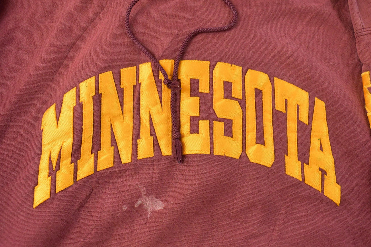 Vintage 2000s Minnesota Golden Gophers Champion Reverse Weave Hoodie Sweatshirt Men's L