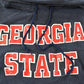 Vintage 1990s Georgia State University Sand-Knit Hoodie Sweatshirt Men's L