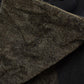 Vintage 1970s Wool Fur Collar Trench Coat Men's Large