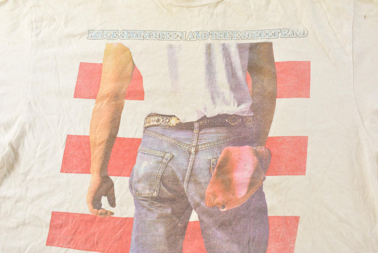 Vintage 1984 Bruce Springsteen Born In The USA Band Concert T-shirt Mens XL