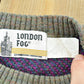 Vintage 1990s London Fog Abstract Knit Crewneck Sweater Men's M