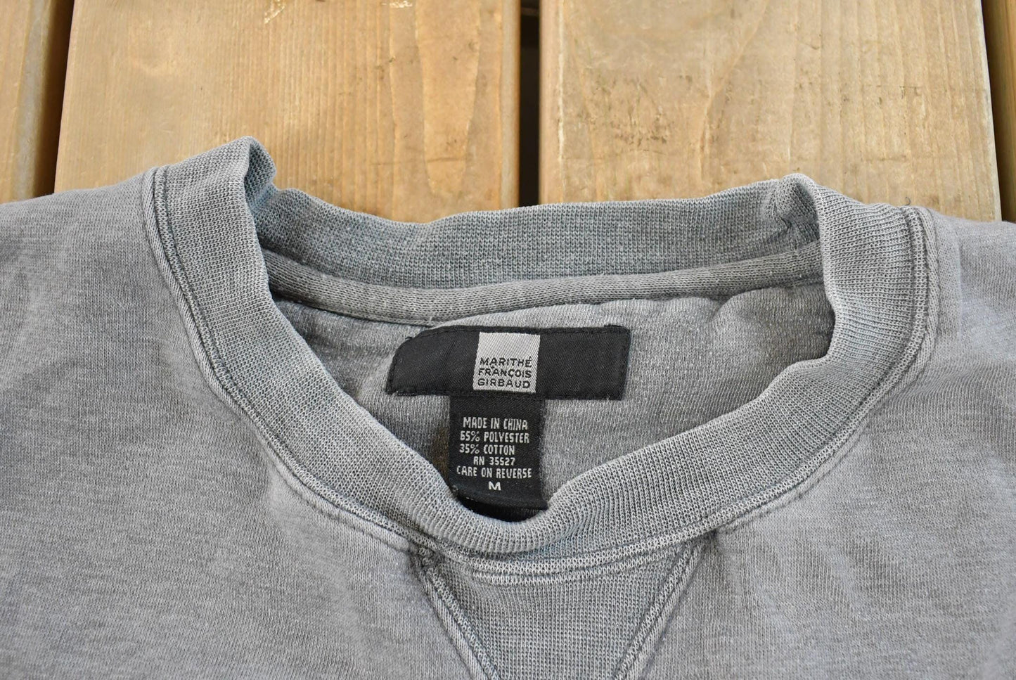 Vintage 1990s Marithe & Francois Girbaud Crewneck Sweatshirt Men's Large